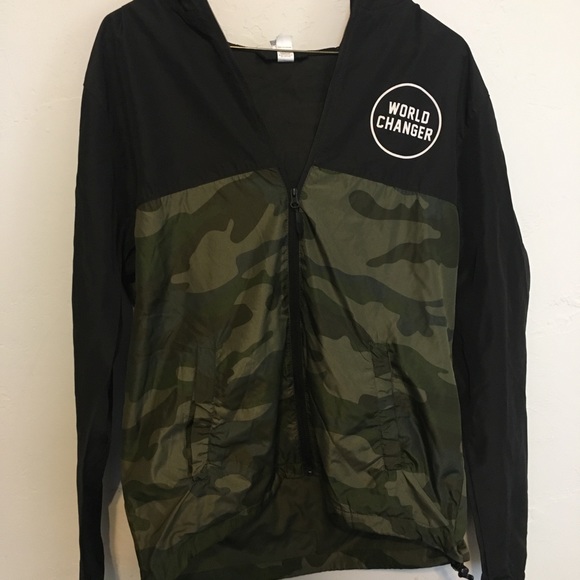 Black and Camo Valor World Changer Jacket - Picture 2 of 6